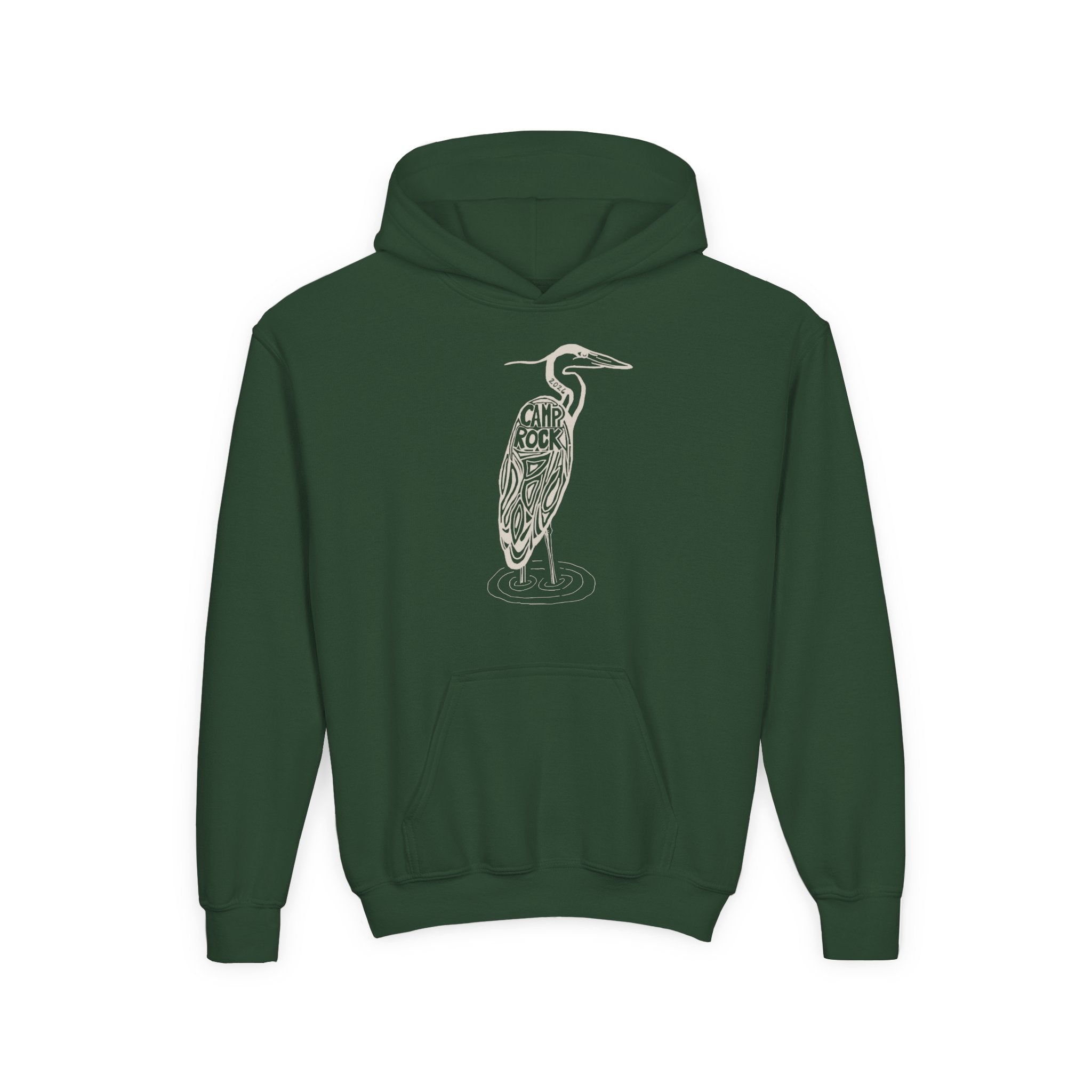 Camp Rock 2026 Heron Youth Hoodie