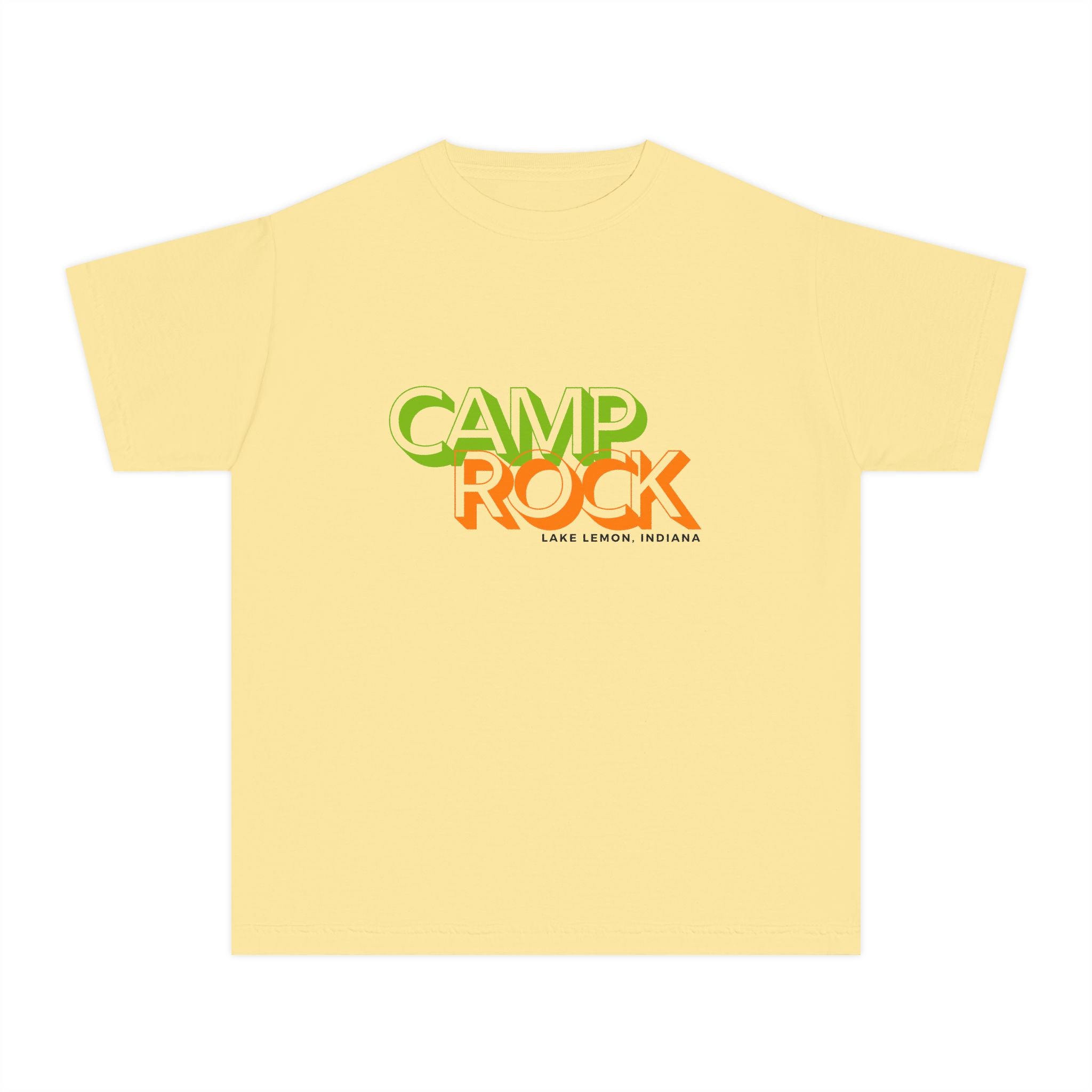 Camp Rock Lake Lemon Youth Tee