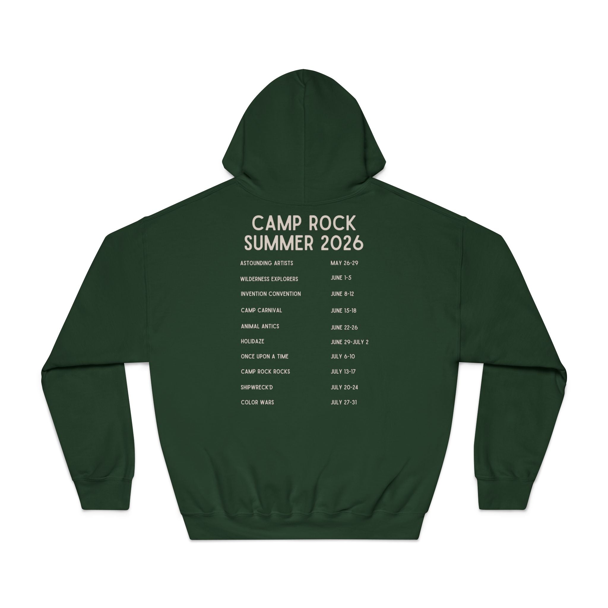 Camp Rock 2026 Heron Hoodie