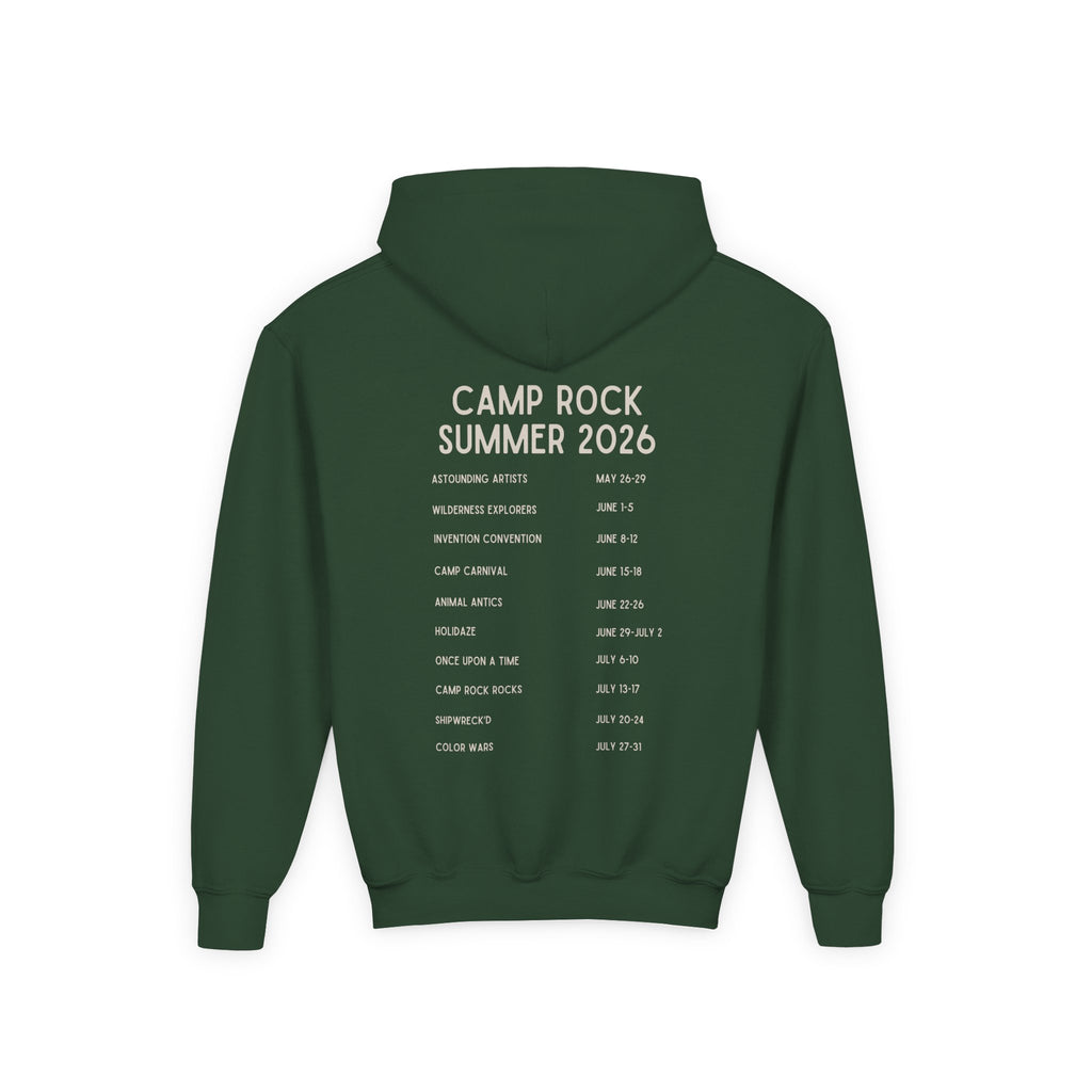 Camp Rock 2026 Heron Youth Hoodie