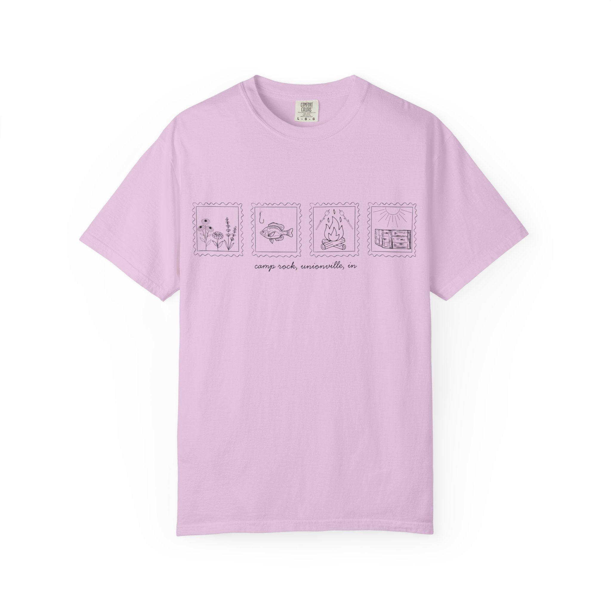Camp Rock Stamps Tee