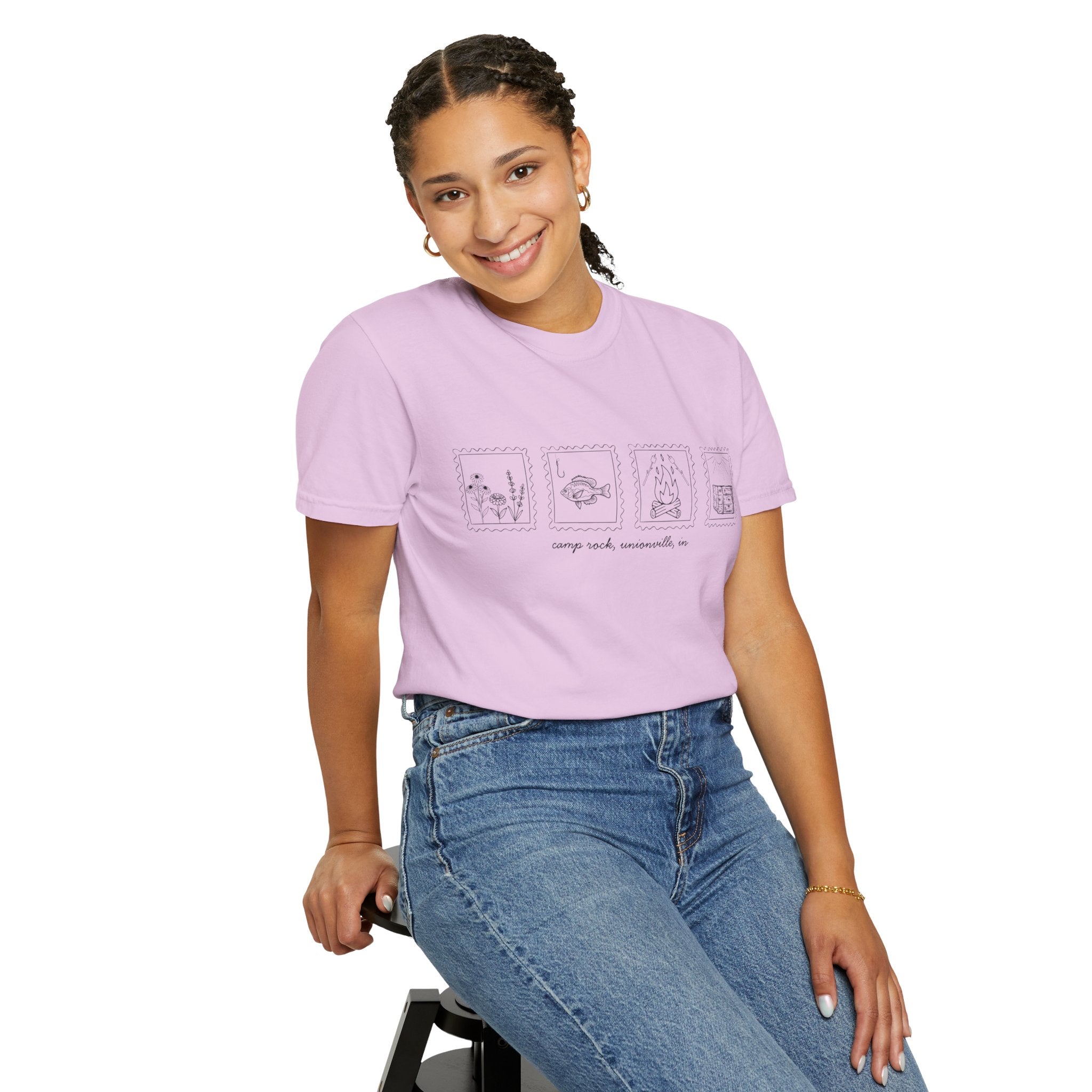 Camp Rock Stamps Tee